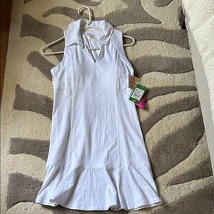 Lilly Pulitzer White Luxletic Dress
